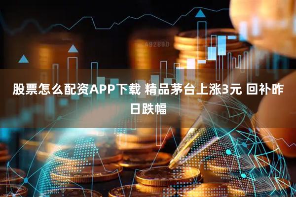 股票怎么配资APP下载 精品茅台上涨3元 回补昨日跌幅